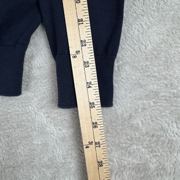 Polo Ralph Lauren Sweater Mens L Blue Preowned Pima Cotton Pullover Golf‎ Preppy - Picture 6 of 7